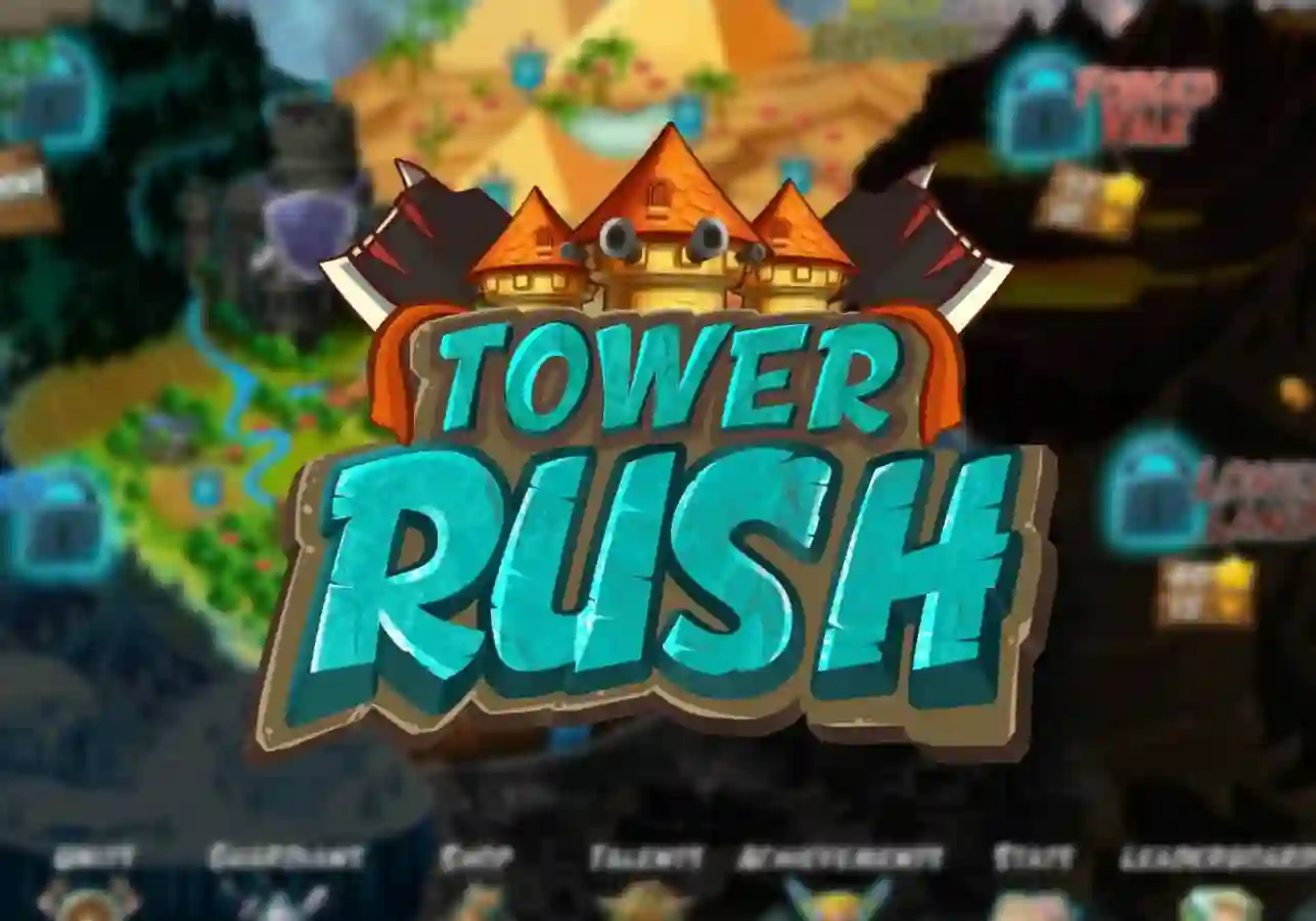 Interface du jeu Tower Rush de Galaxsys
